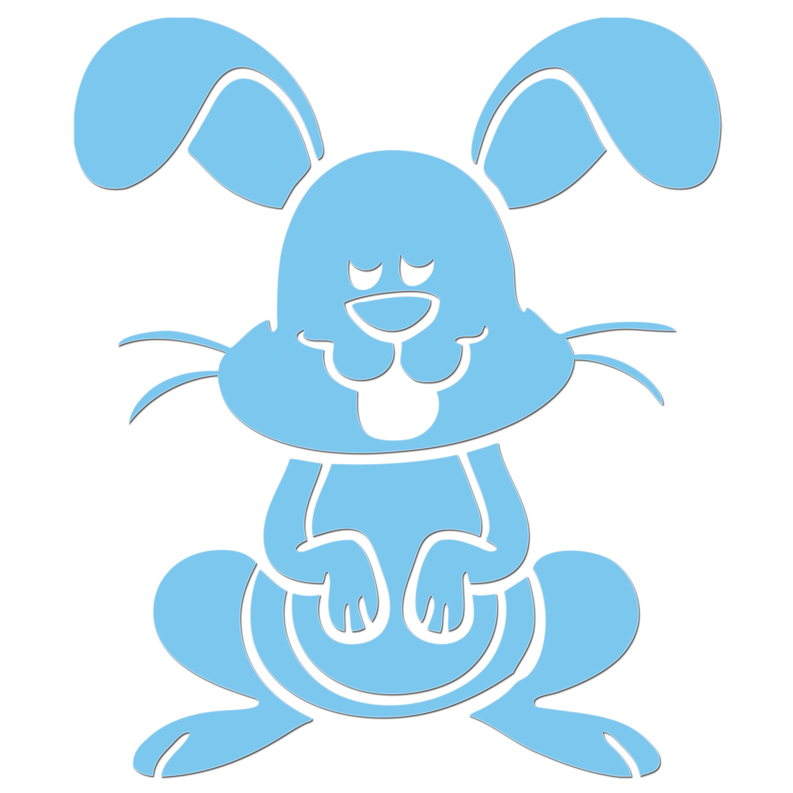 Funny Bunny Sticker