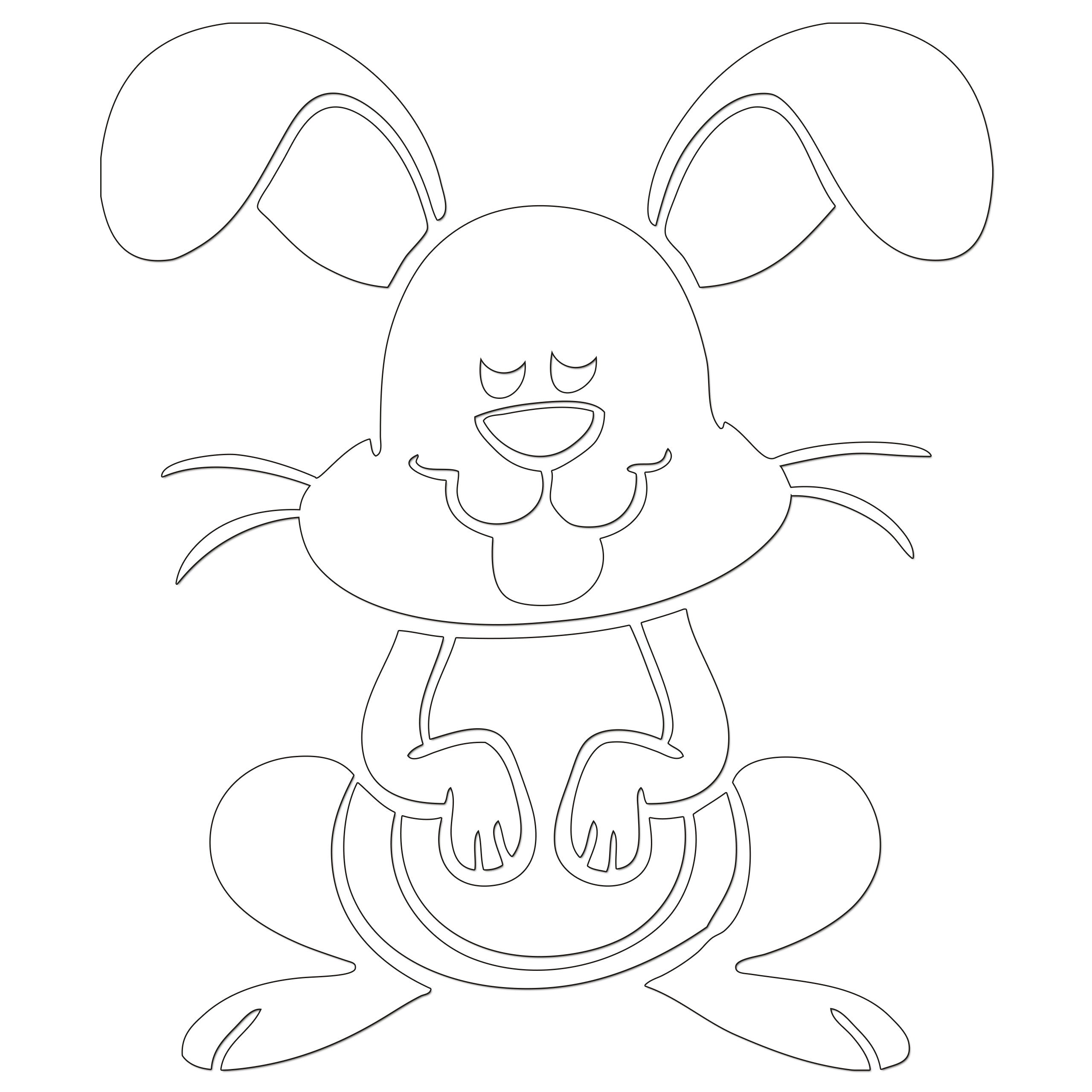 Funny Bunny Sticker
