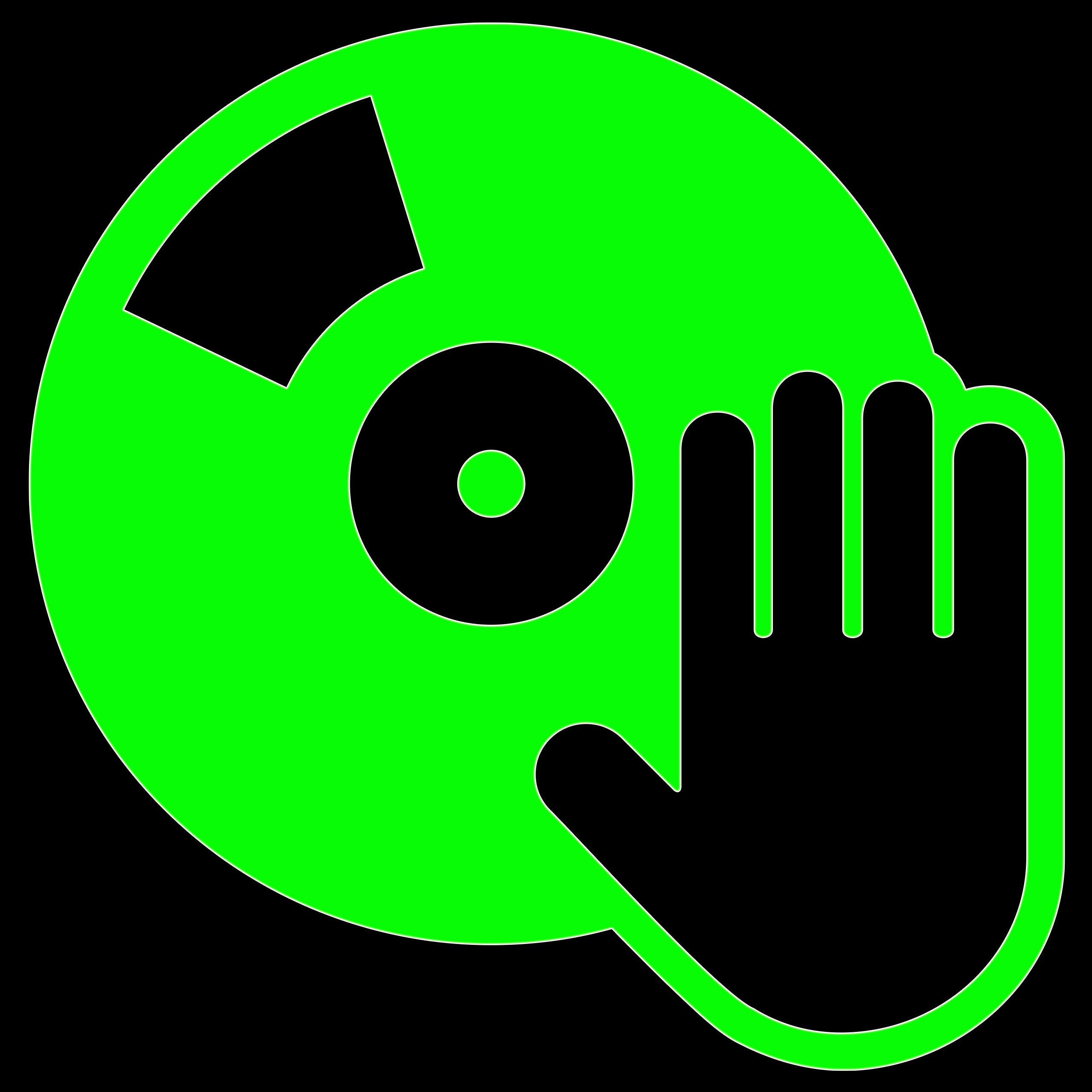 DJ Music Sticker