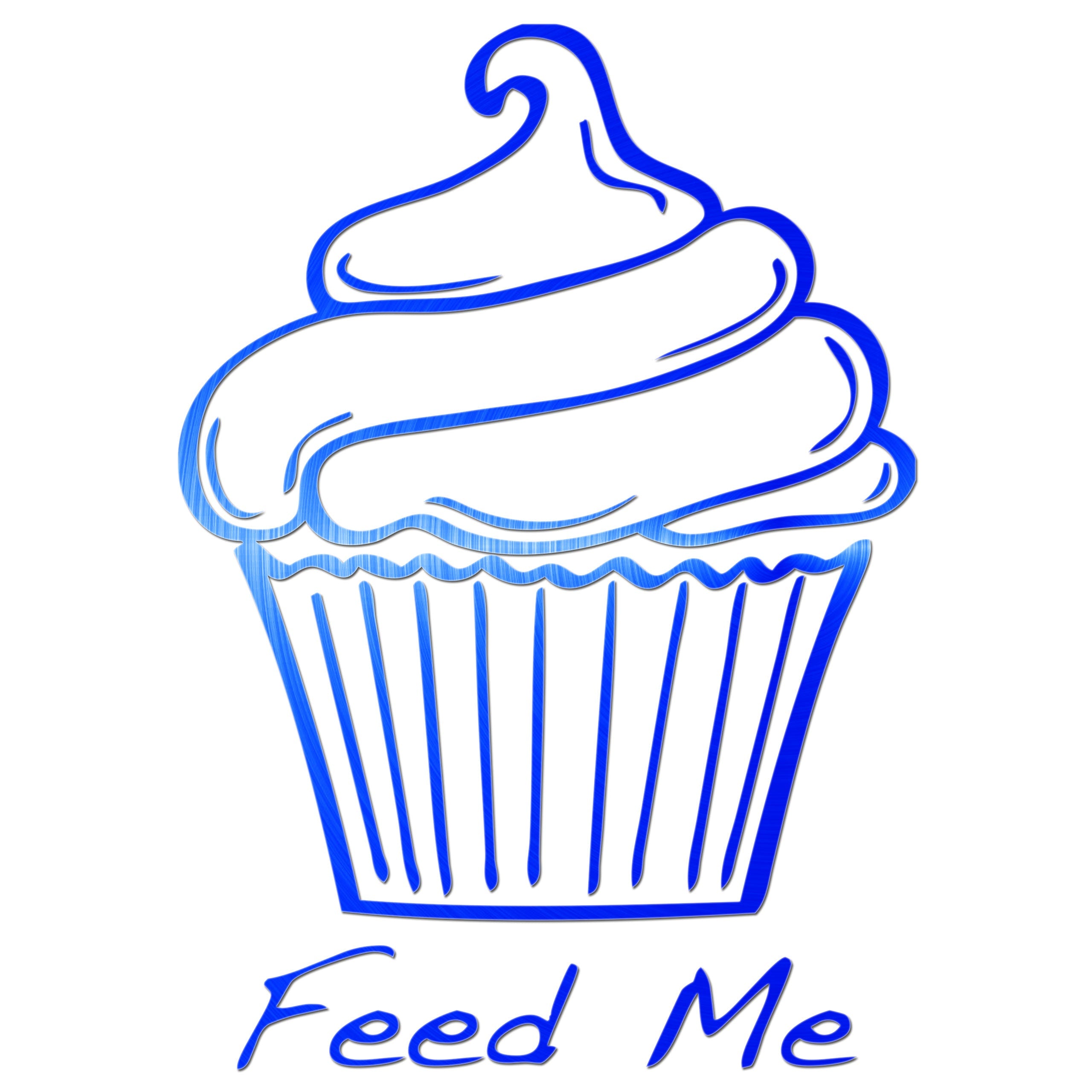 Cupcake Sticker
