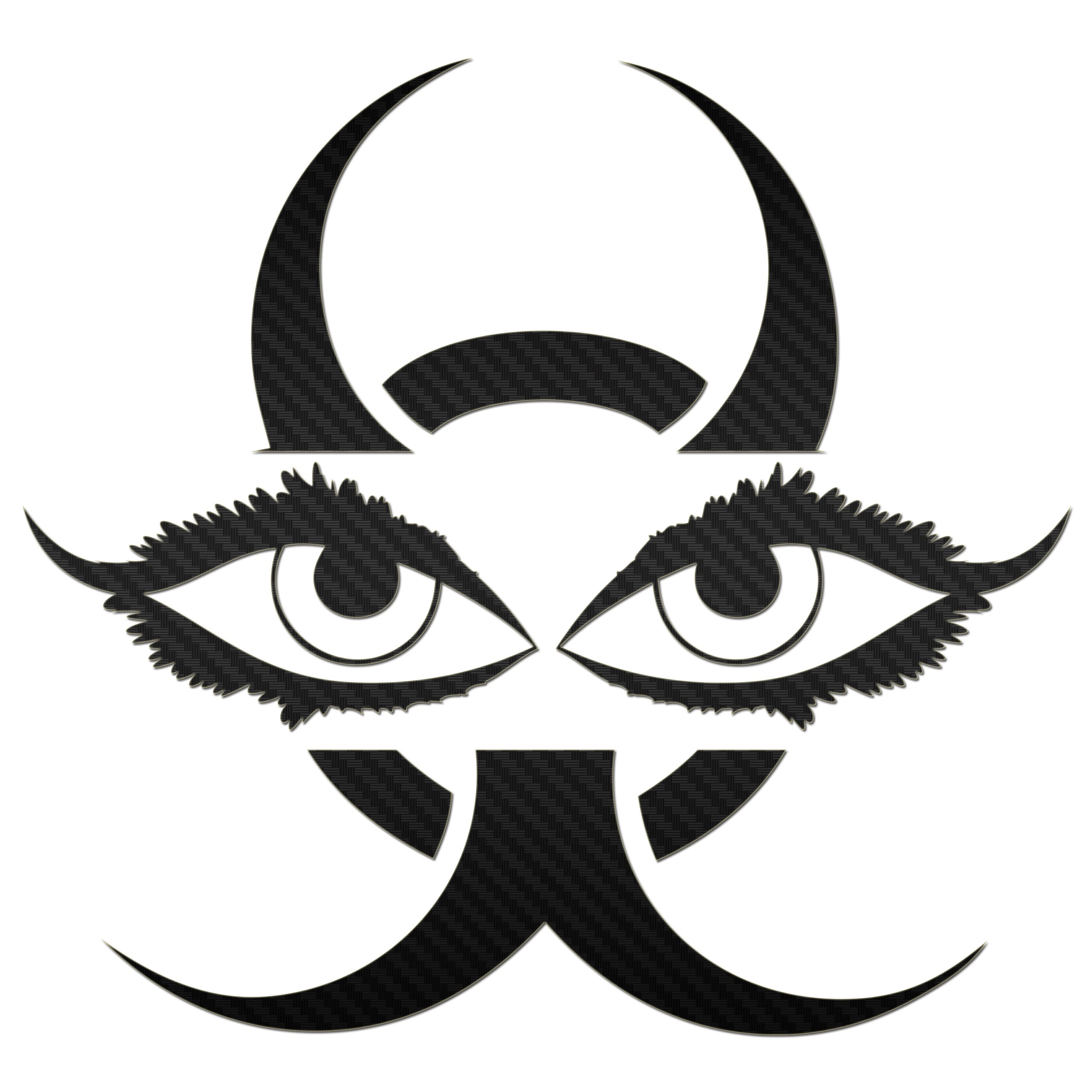 Chinese Devil Eyes Sticker