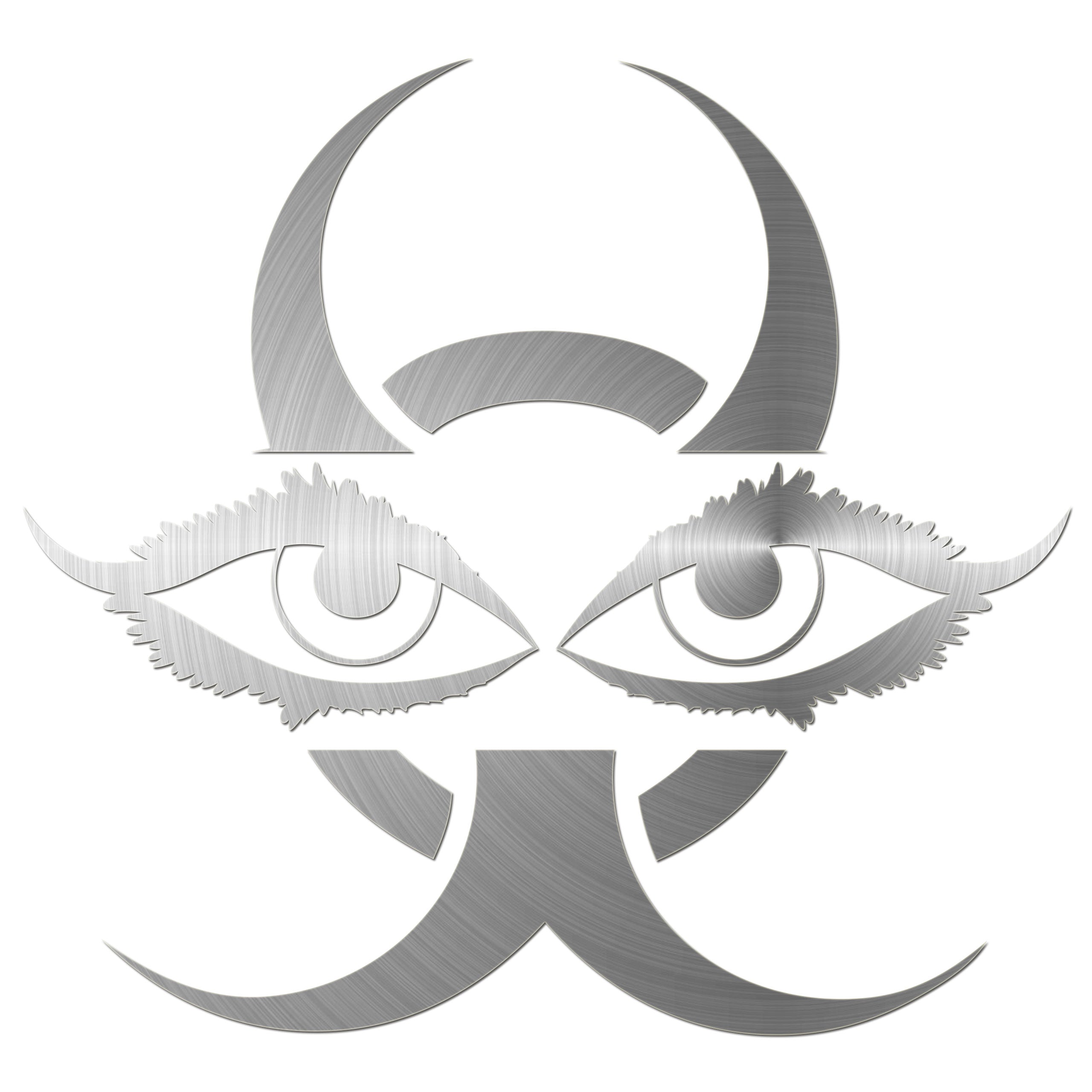 Chinese Devil Eyes Sticker