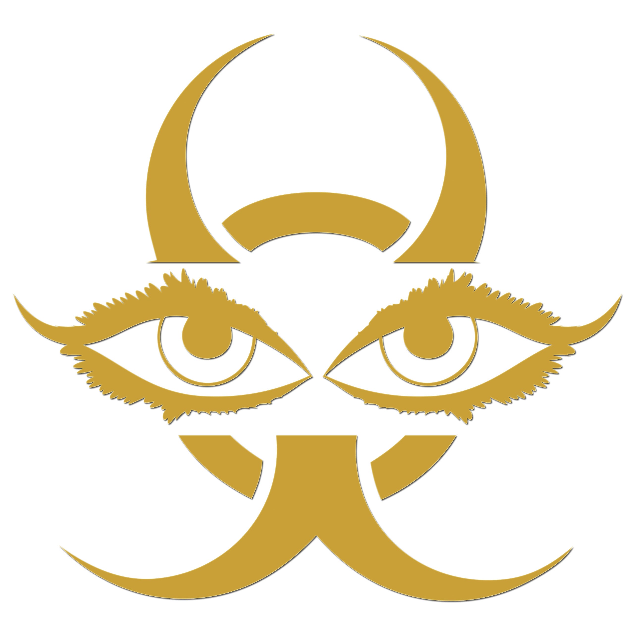 Chinese Devil Eyes Sticker