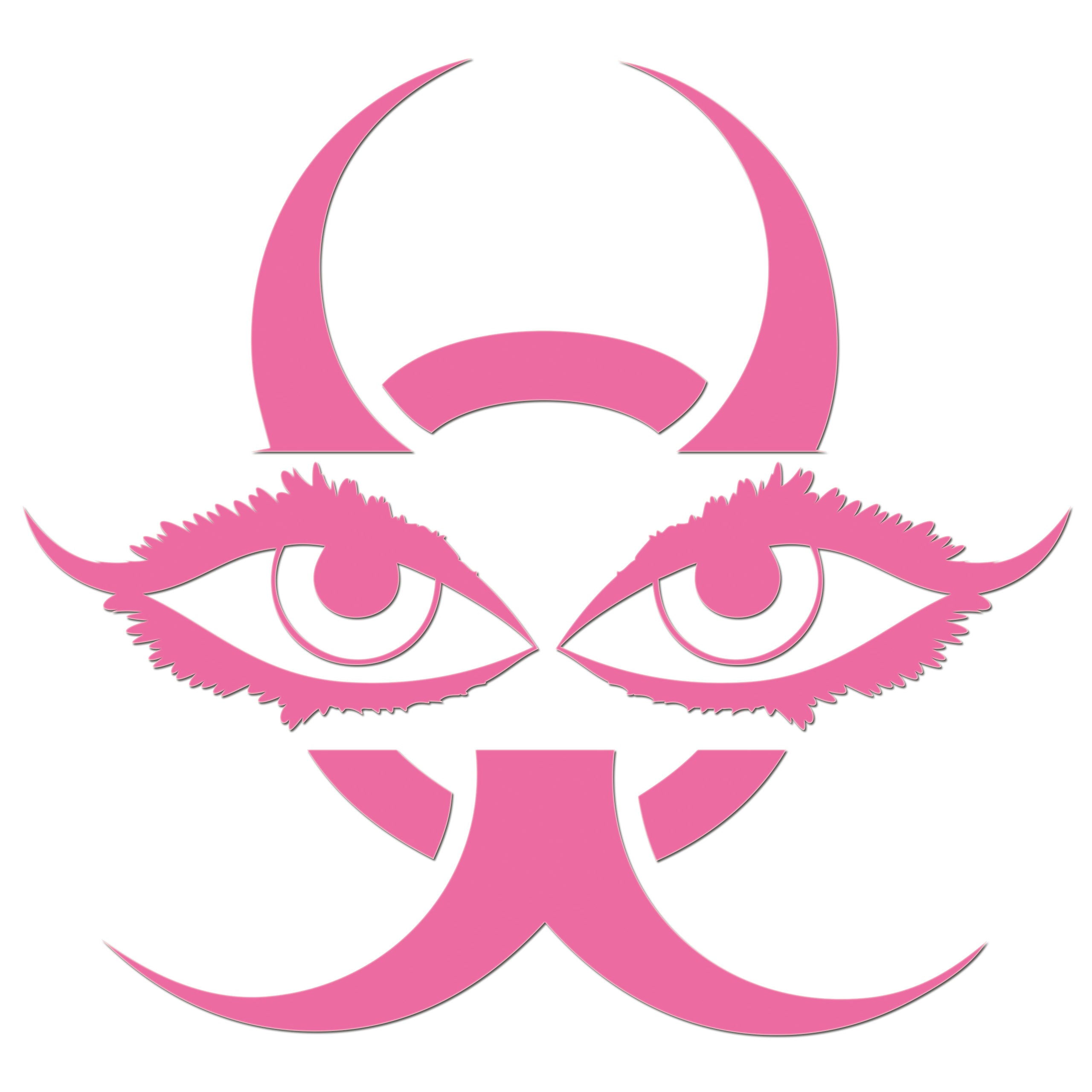 Chinese Devil Eyes Sticker