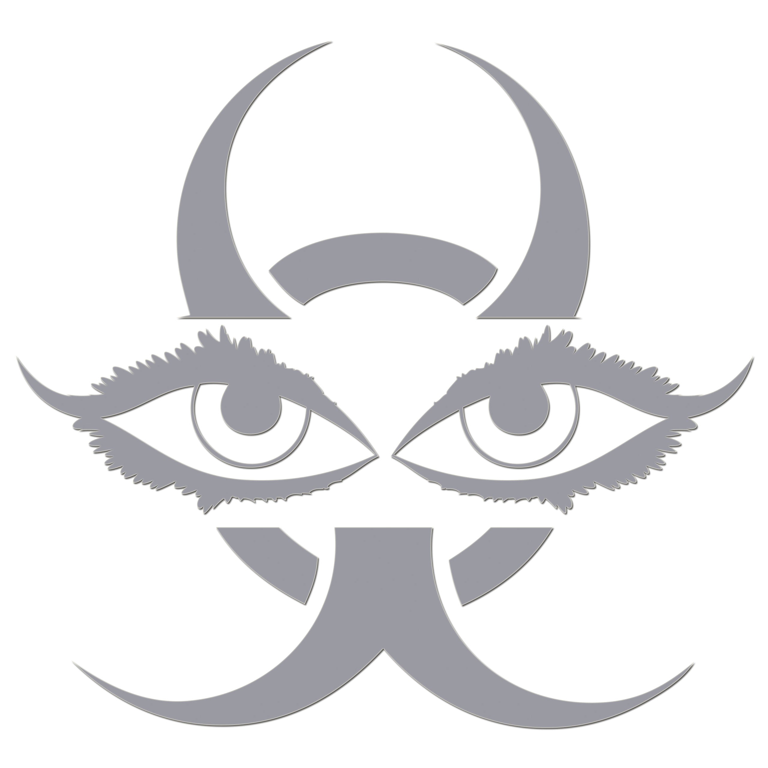 Chinese Devil Eyes Sticker