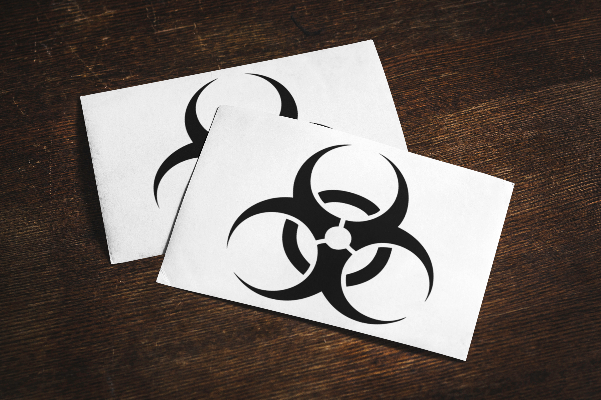 Biohazard Sticker