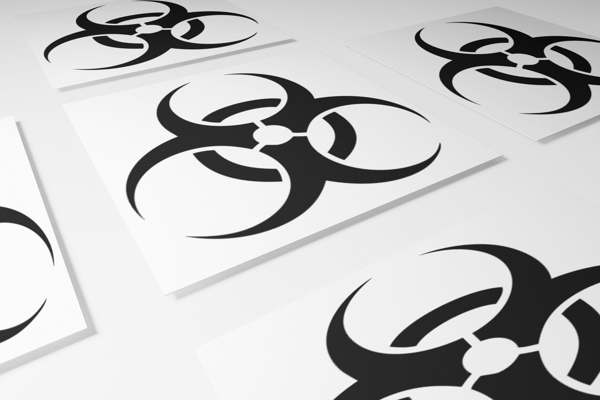 Biohazard Sticker
