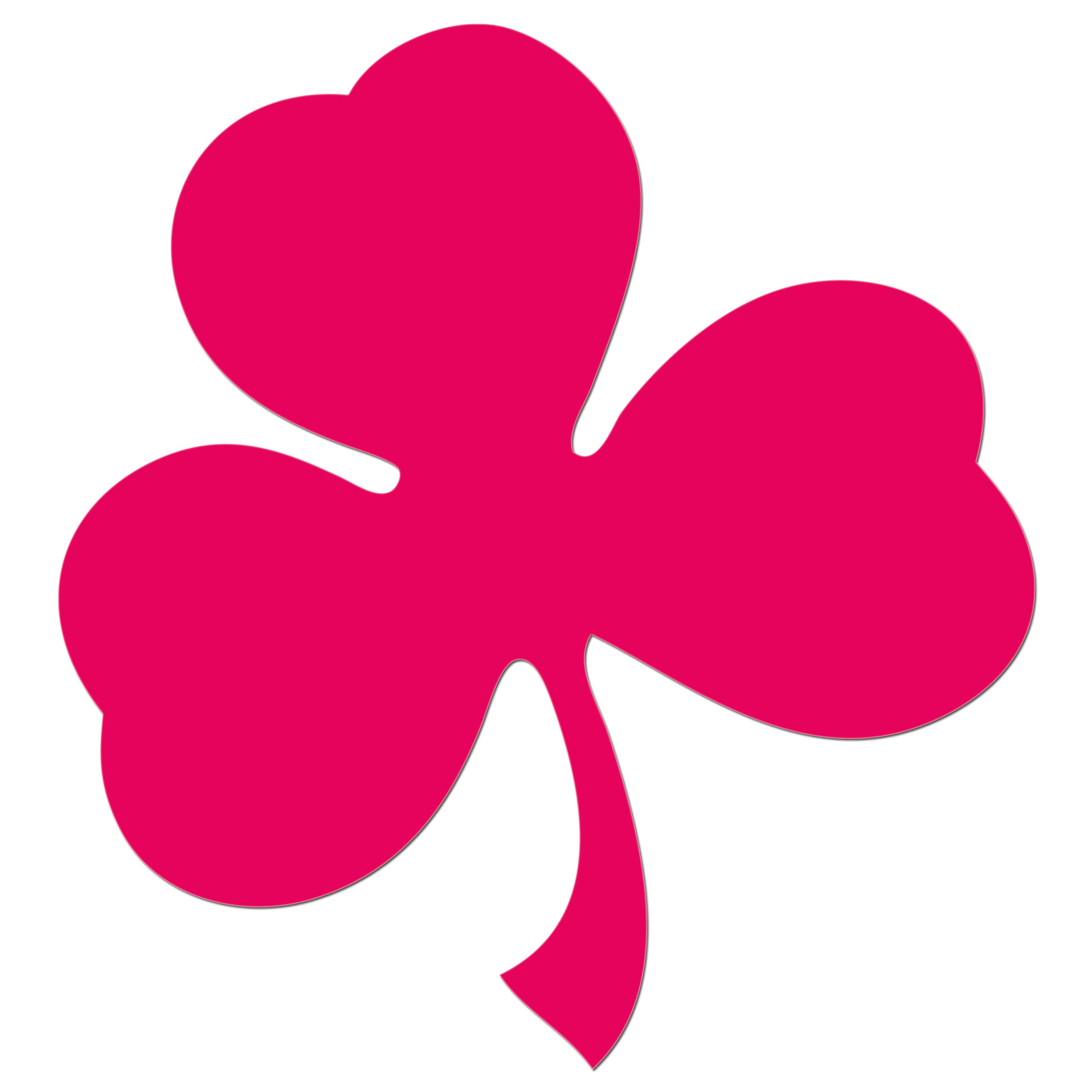 Irish Shamrock Iron On HTV Transfer