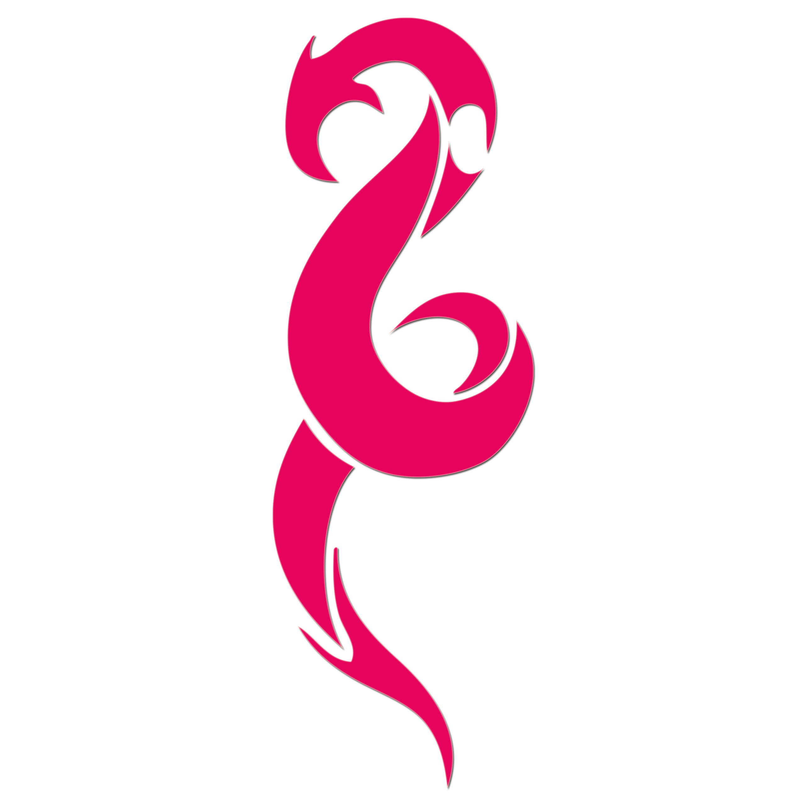 Chinese Dragon Iron On HTV Transfer