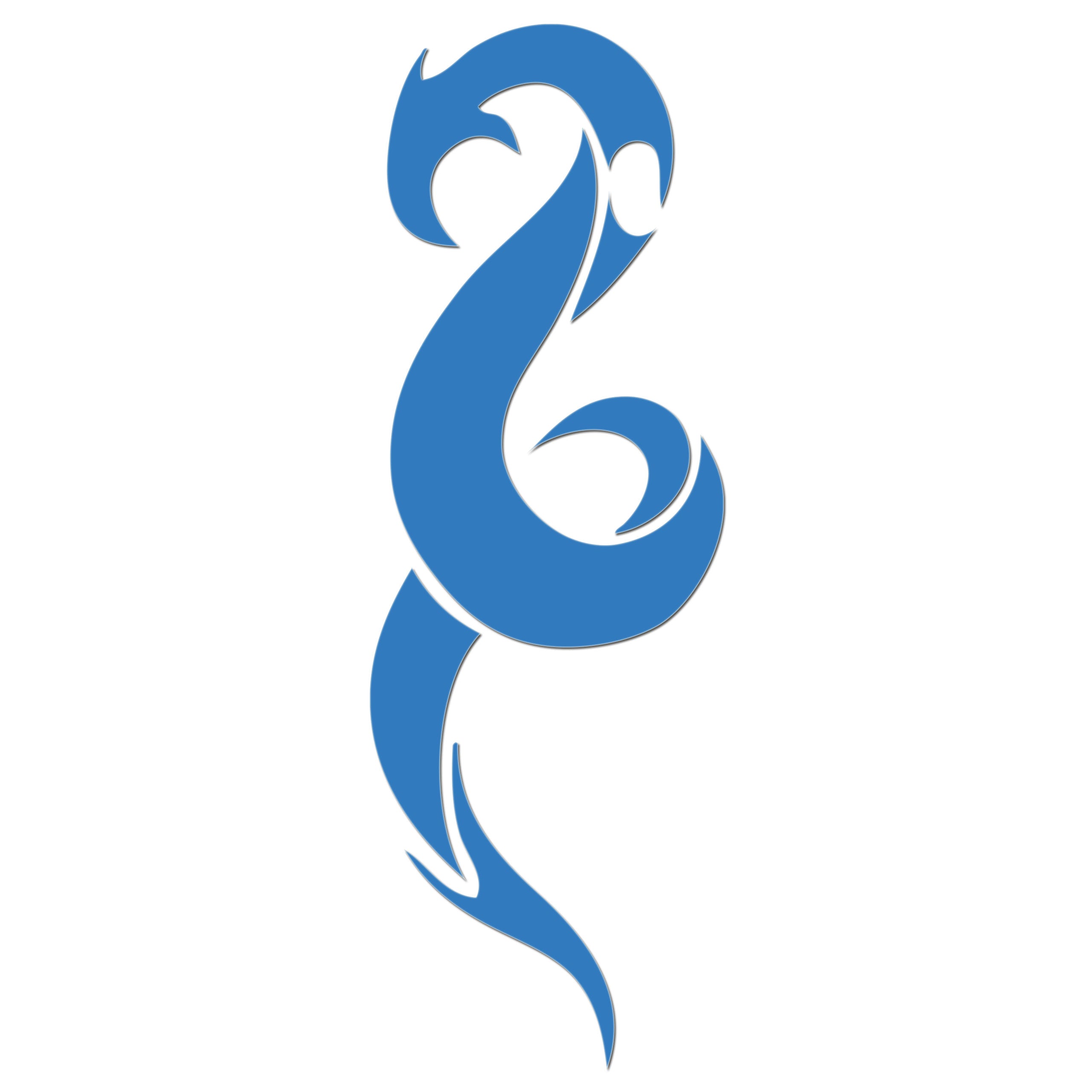 Chinese Dragon Iron On HTV Transfer