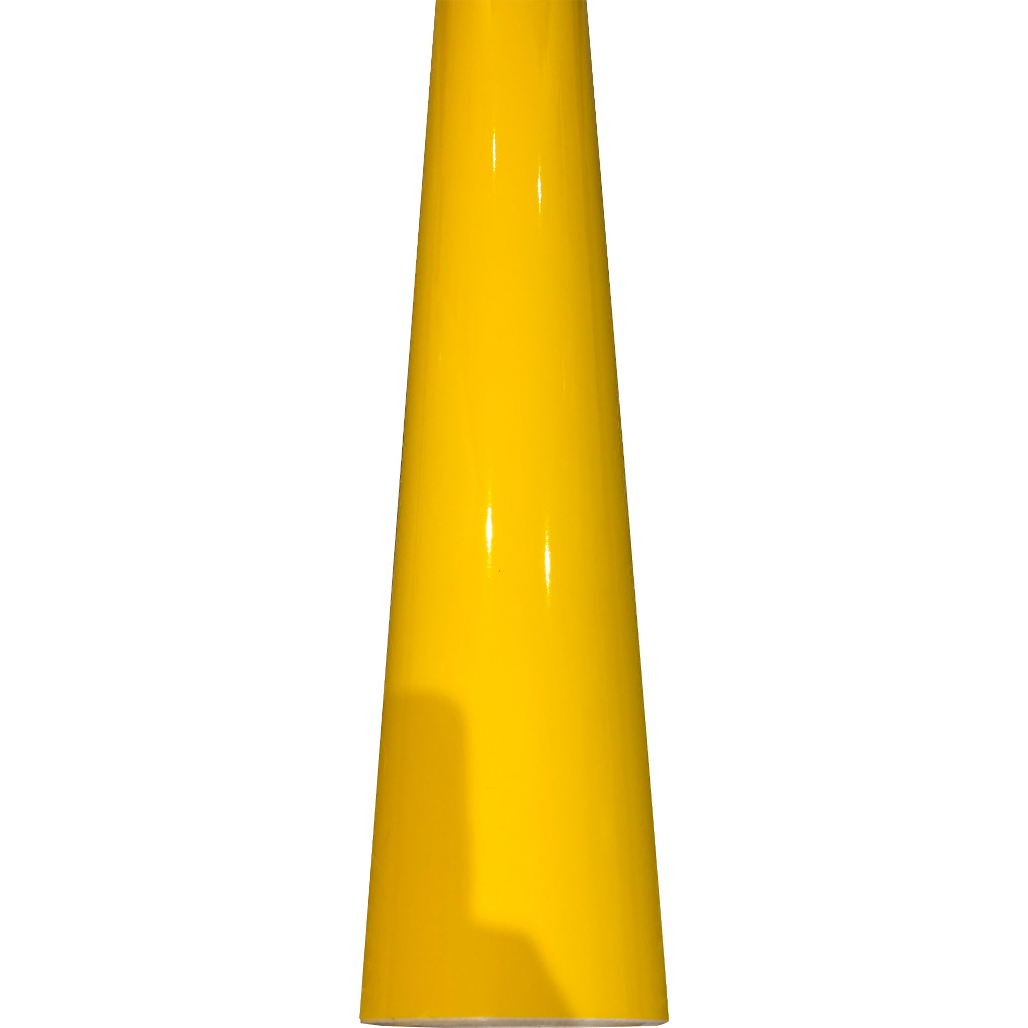 Gloss Vinyl Roll 610mm Wide, Bright Yellow