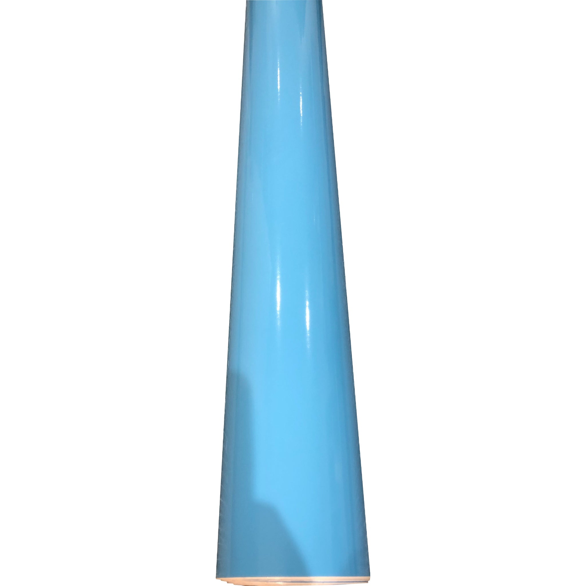 Gloss Vinyl Roll 610mm Wide, Sky Blue