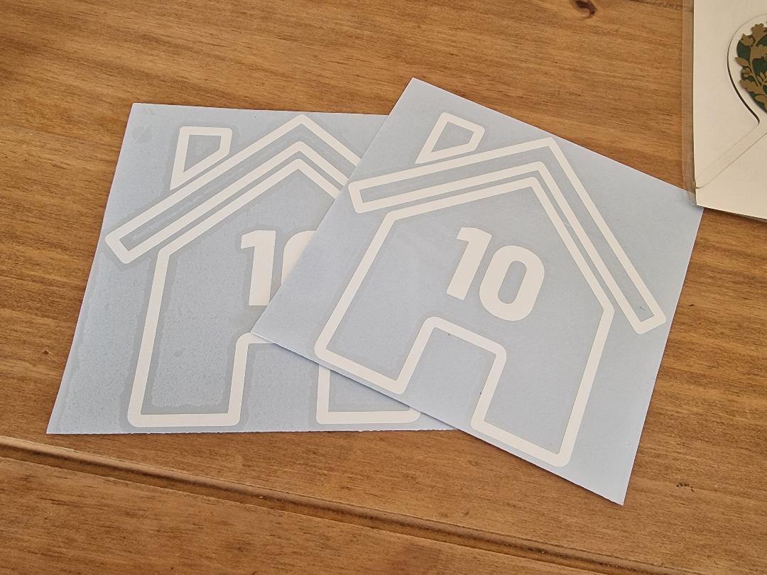 Wheelie Bin House Sticker